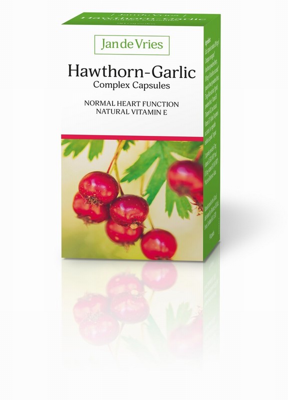 Jan de Vries Jan de Vries Hawthorn-Garlic Complex – 90 Caps
