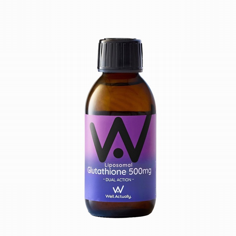 Liposomal Glutathione Dual Action – 500mg – Blueberry