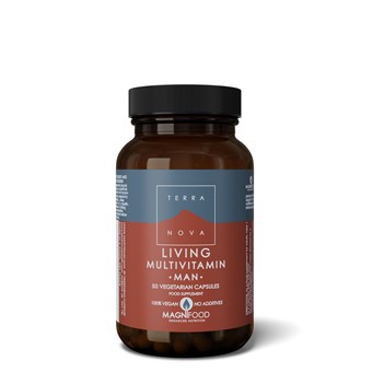 Terranova Living Multivitamin Man – 100caps - Image 3