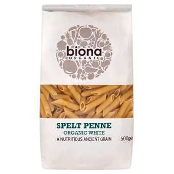 Biona Organic Spelt White Penne – 500g - Image 3