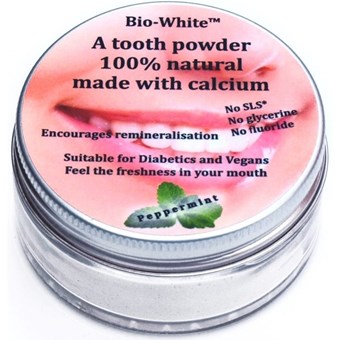 Bio-White Organic Tooth Powder – Peppermint – 35g - Image 3