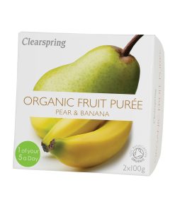 Clearspring Organic Pear and Banana Puree