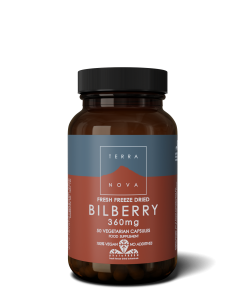 Alternative view of Terranova Bilberry 360mg (50 caps)