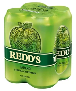 REDD’S Jabłko i Trawa Cytrynowa 4.5% 4×500ml