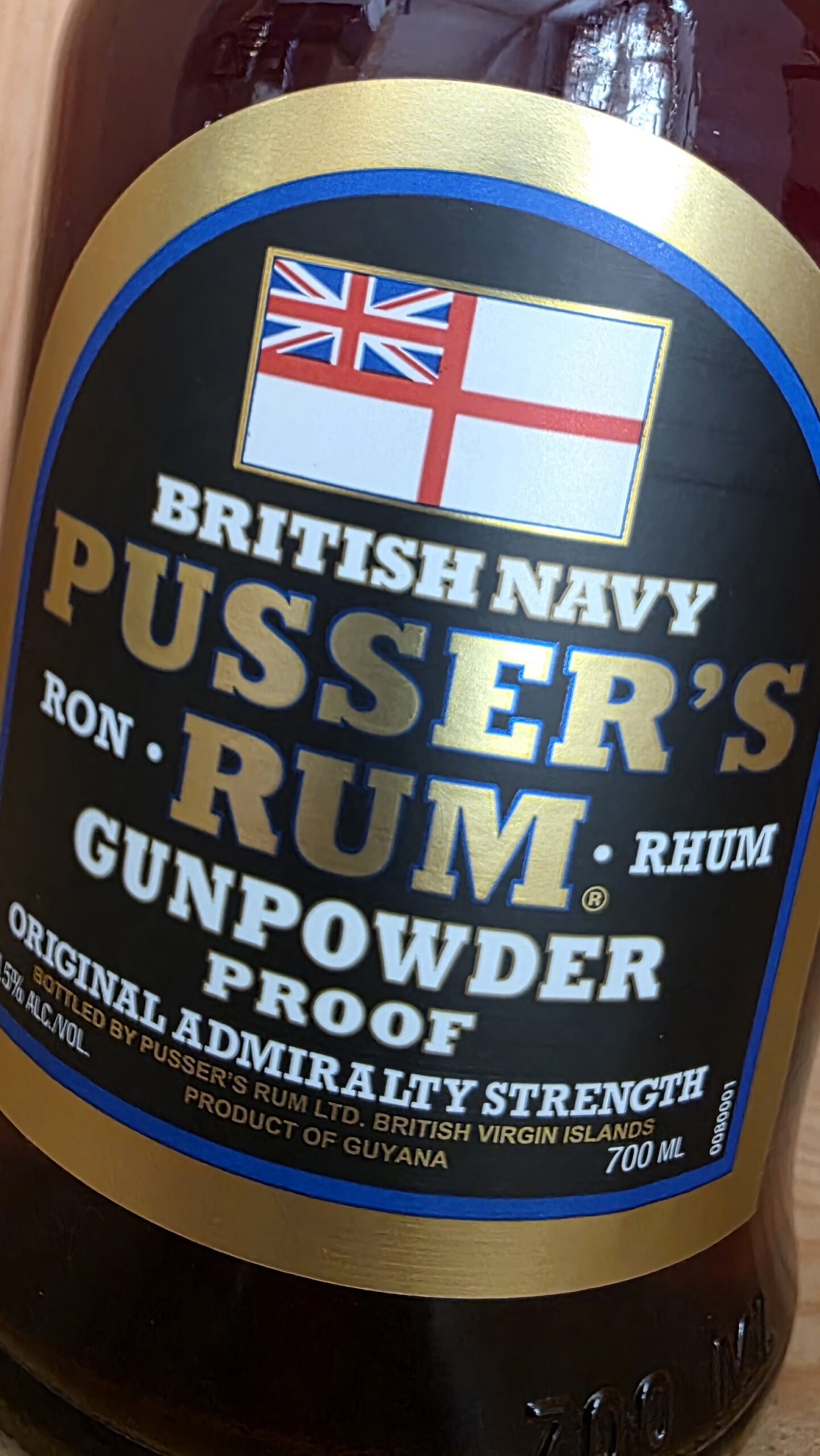 Pusser’s Rum Gunpowder Proof 54.5% - Image 4