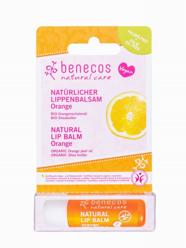 Benecos Natural Lip Balm – Orange – 48g