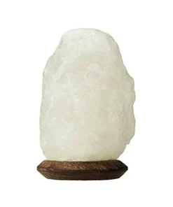 Alternative view of Revolution Himalayan White Block Lamp