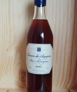 Alternative view of Baron de Sigognac 1941 Vintage Armagnac 70cl