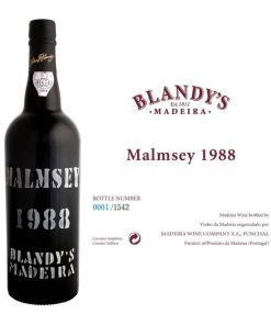 Blandys 1988 Malmsey Vintage Madeira 75cl