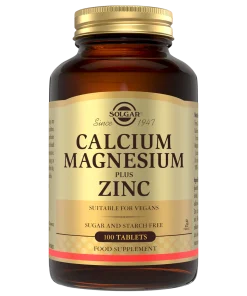 Solgar Calcium Magnesium Plus Zinc Tablets