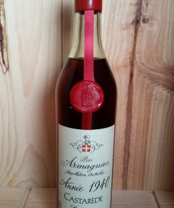 Alternative view of Castarede 1940 Vintage Armagnac 70cl