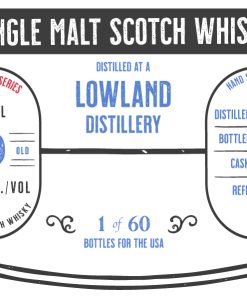 Dram Hunter Rhumb Runner – Alisa Bay – Lowland Single Malt Whisky – 10 Year Old (54.9% ABV, 700 mL)