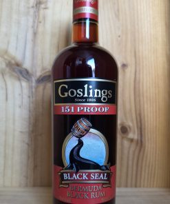 Alternative view of Goslings Black Seal 151 Proof Bermuda Rum 75.5%