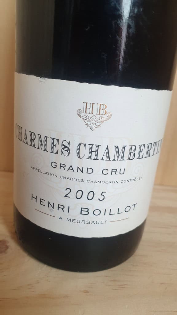 Henri Boillot Charmes Chambertin Grand Cru 2005 - Image 3