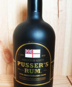 Alternative view of Pussers Rum 50th Anniversary Rum 54.5%