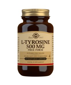 Solgar L-Tyrosine 500mg – 50 Veg Caps