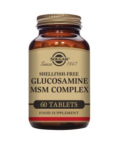 Alternative view of Solgar Glucosamine MSM Complex – 60 Tablets