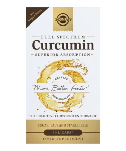 Alternative view of Solgar full Spectrum Curcumin Softgels