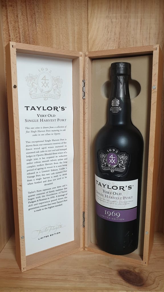 Taylors 1969 Very Old Single Harvest Port - Image 3