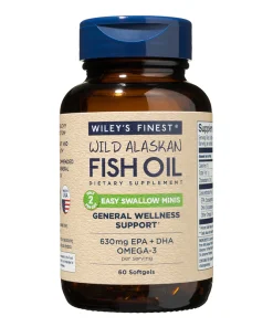 Wileys Finest Wild Atlantic Fish Oil Easy Swallow Minis