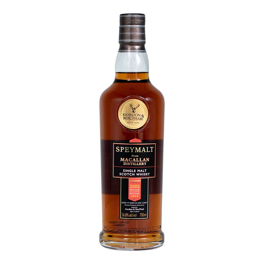 Gordon & MacPhail Speymalt From Macallan Distillery – Aged 19 Years – Sherry Oak Cask – Norfolk Wine & Spirits Exclusive (56.8% ABV) (700 mL) - Image 2