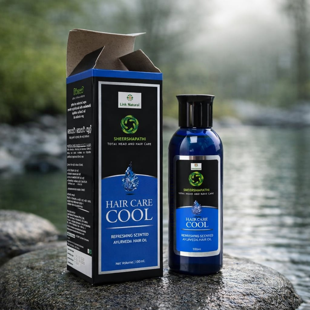 Herbal Hair Oil Cool 100 ml - Image 3