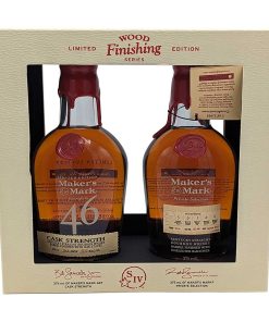 Alternative view of Maker’s Mark Wood Finishing Series Gift Set: Maker’s 46 Cask Strength and Maker’s Private Selection (2 x 375 mL)