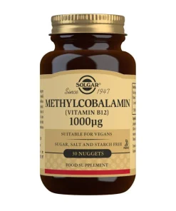 Alternative view of Solgar Methylcobalamin B12 1000mcg 30 Nuggets