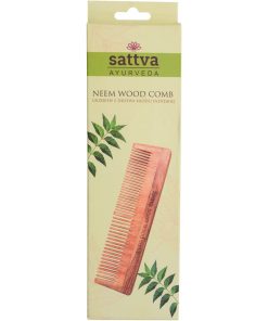 Alternative view of Neem Wood Comb